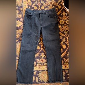 Madewell Demi-Boot Black Jeans 31